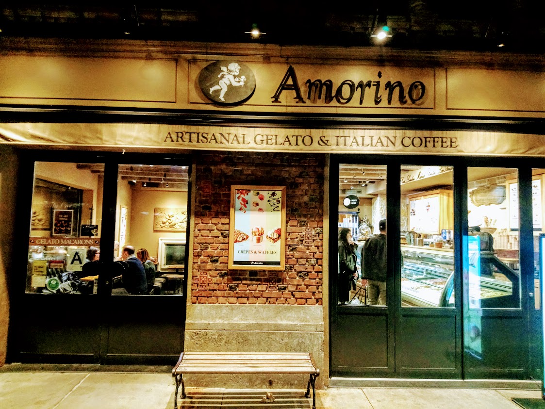 Amorino Gelato New York City イタリアン風のジェラート アイスクリームのお店